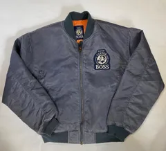90s サントリー BOSS ボスジャン MA-1 初代 フライトジャケット 90s サントリー BOSS ボスジャン MA-1 初代 フライトジャケット