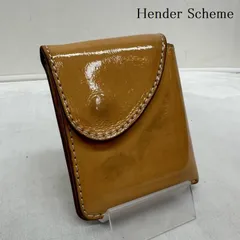 Hender Scheme 二つ折り 2つ折り エナメル 財布