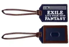 【中古】財布・パスケース(男性) EXILE(ネイビー) イラストパスケース 「EXILE LIVE TOUR 2010 FANTASY」