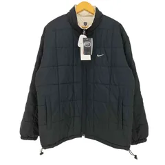 ナイキゴルフ NIKE GOLF 00S スウッシュロゴ 刺繍 リバーシブル 中綿ジャケット デッドストック メンズ import：L 
