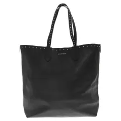 Alexander McQueen (アレキサンダーマックイーン) スタッズデザイン レザー トートバッグ ブラック497213 494885のサムネイル