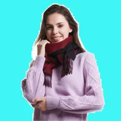 【在庫セール】2色 リバーシブル 100% シンプル カシミア バレンタインデー カシミヤ ホワイトデー レディース ギフト ストール プレゼント [EURKEA]マフラー KASHIMIA20-F