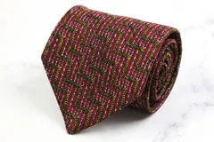 ダンヒル ブランド ネクタイ シルク PO  メンズ レッド Dunhill 【中古】