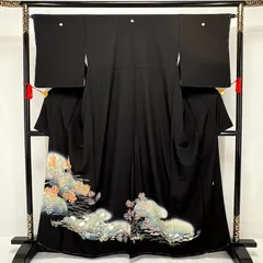 平和屋着物○金彩友禅作家 金彩の魔術師 堀省平 金煌織 太鼓柄