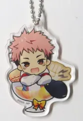 【中古】キーホルダー 虎杖悠仁(マカロン) アクリルキーホルダー 「まるくじ 呪術廻戦 ちゃぽんっ!」 中吉-6