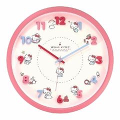 ハローキティ 壁掛け時計 電波クロック 電波時計 サンリオ hellokitty