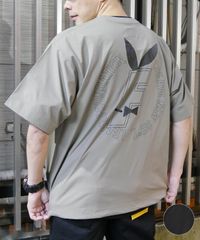 【ムラスポ公式】新品 FORGET NEVER フォーゲットネバー 半袖 Tシャツ メンズ バックプリント オーバーサイズ 252OO1ST633FN ムラサキスポーツ限定