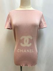 CHANEL キャミソールスパンコールロゴ ベージュ 36サイズ 美品 | Mercari