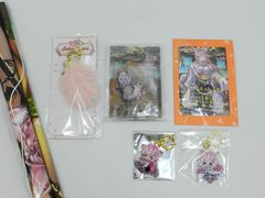博衣こより 誕生日記念2022 グッズ 6点セット タペストリー/アクリルスタンド/キーホルダー2点/しっぽチャーム/ポストカード ホロライブ 中古品 (044)