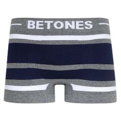 BETONES ビトーンズ BREATH WHITE NAVY ボクサーパンツ フリーサイズ 立体成型 おしゃれ かわいい メンズ 新品