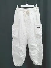 ◇ ⊂ Mimma/Mimaa ミマ カーゴ パンツ 表記なし オフホワイト系 レディース E  【1506180003460】