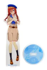 【中古】アクリルスタンド・アクリルパネル 中野三玖 描き下ろしイラスト サファリルックver. BIGアクリルスタンド 「映画 五等分の花嫁×東武動物公園」