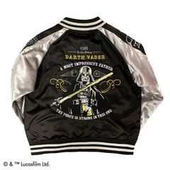 STAR WARS スター・ウォーズ ダースベイダー「ゴールドストロング」 スカジャン