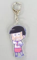 【中古】キーホルダー・マスコット(キャラクター) おそ松 「おそ松さん×animatecafe トレーディングアクリルキーホルダー」