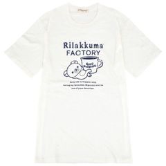 リラックマ Tシャツ 半袖 プリント キイロイトリ サンエックス San-X Bオフホワイト 春夏