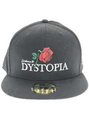 UNDER COVER アンダーカバー NEW ERA WELCOME TO DYSTOPIA 刺繍キャップ ブラック 7 3/8のサムネイル