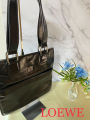 ㉘LOEWE ロエベ トートバッグ ブラック 黒