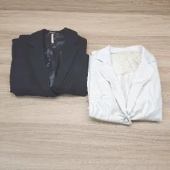 ◇ 《 florbyrewderew まとめ2点セット サイズ36 綺麗め レース素材 ジャケット レディース 》 E  【1306050060841】