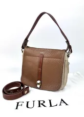 フルラ 3wayバッグ FURLA レザーショルダー F5478 エキスパンダブル ブラウンレザー 茶色 フラップ式 サコッシュ ポシェット 肩掛け クロスボディー 斜めがけ ブラウン ベージュ シボ加工 ジェニュインレザー ビジネス フォーマル カジュアル