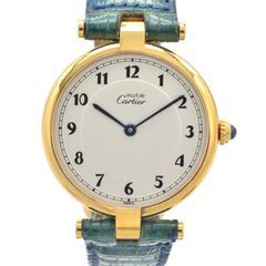 CARTIER カルティエ マスト ヴァンドーム  ヴェルメイユ 590003　クォーツ レディース 腕時計 ヴィンテージ【中古】
