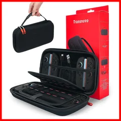 【即発送】対応Nintendo Switch 2 ケース Switch2本体対応 ニンテンドースイッチ2対応 収納バッグ 大容量24ゲームカードスロット付き TRANSNOVO メッシュポケット内蔵（Joy Cons/充電ケーブル/ゲームカードケース収納可）防