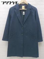 ◇ BEAMS HEART ビームス ハート 長袖 コート サイズ1 ネイビー レディース 【中古】 【1002802040351】