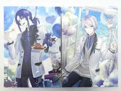 長尾景/弦月藤士郎 キャンバスパネル 2点セット にじさんじ 誕生日2022 中古品(058)