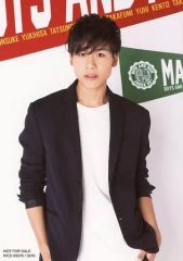 [중고]생사진(남성) BOYS AND MEN/요시하라 마사토/A패턴/CD[Cheer up!](DVD 첨부 첫회 한정판/통상반)(KICS 93376/3376) 첫회 프레스 분 봉입 특전 생 사진