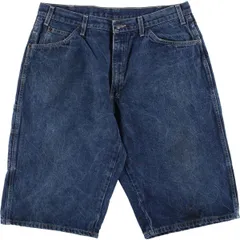 古着 ディッキーズ Dickies デニムショーツ ハーフパンツ メンズw36相当/eaa555476