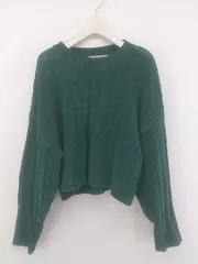 ◇ KBF アーバンリサーチ 長袖 ニット セーター サイズone グリーン レディース P  【中古】 【1211150008481】