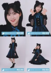 【中古】生写真(乃木坂46) ◇富田鈴花/日向坂46ランダム生写真【2024年 ハロウィン衣装】 4種コンプリートセット