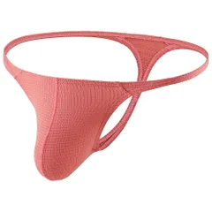 Tバック メンズ 速乾 セクシー 伸びる ストレッチ シンプル ジャガード アンダーウェア スポーティ 快適フィット 男性下着 勝負下着 大人用 黒 白 赤 青 mt-009