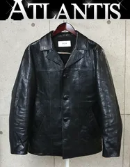 【新品未使用】　 86万　CELINE ダブルライダースレザージャケット 20AW Celine ダブルレザーライダース 46 カフェレーサー