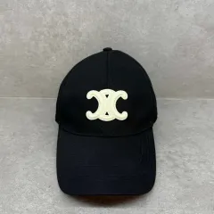 正規品　ジャンク品　セリーヌCELINE キャップ黒S 2025年最新】セリーヌ キャップ sの人気アイテム - メルカリ