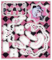 まるくじ プリパラ あろま チャイナゴシック アクスタ アクリルスタンド 大吉 まるくじ プリパラ あろま チャイナゴシック アクスタ アクリル