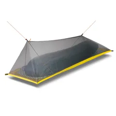 新品 1人用 インナーテント 蚊帳 モスキートネット 超軽量 携帯式 蚊除け 登山用 通気性 設営簡単 キャリーバッグ ペグ付き アウトドア用品