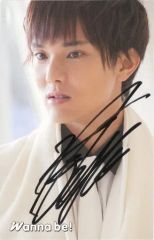[중고] 컬렉션 카드 (남성) ☆ BOYS AND MEN / 미즈노 카츠 / 친필 사인들이 / CD [Wanna be!] 보이멘 컬렉션 카드