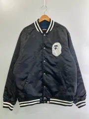 A BATHING APE 9090 コラボ　スタジャン 黒 2025年最新】9090 スタジャンの人気アイテム - メルカリ