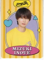 HiHi Jets 23年ISLAND STORE 井上瑞稀 プロフィールカード