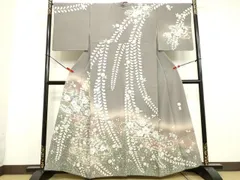 平和屋着物●訪問着　作家物　絞り　辻が花　暈し染め　正絹　逸品　DAAU0737tw