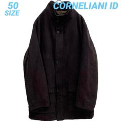 CORNELIANI ID コルネリアーニ アイディー ジップアップジャケット スタンドカラー スエード 襟2way イタリア製 ジャケット ダークブラウン メンズ 秋 ゴーゴー古着久喜倉庫店B9771