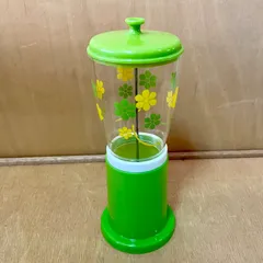 昭和レトロ　トーワ　TOWA 箸立て　レトロ箸立　食堂　当時物　花柄 Amazon.co.jp: レトロ 箸立て トーワ 黄色 花柄 レトロポップ