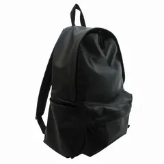 ⭐極美品⭐無印良品　ブラック バックパック　レザー　フェイクレザー ⭐極美品⭐無印良品 ブラック バックパック レザー フェイク