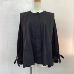 LINKABLE ノースリーブ グレー フリルブラウス FREE | Mercari