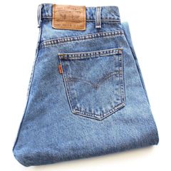 90s メキシコ製 Levi'sリーバイス 505 デニムパンツ W32★SDP4277 オールド ビンテージ ジーンズ ストレート ストーンウォッシュ