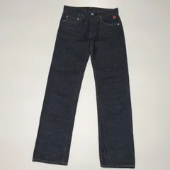 【極美品】Shu Jeans　赤耳 濃紺 デニムパンツ　W34　セルビッチ　チェーンステッチ　ボタンフライ