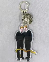 【中古】雑貨 フレッド＆ジョージ 「ハリー・ポッター アクリルチャームコレクション Hogwarts ver.2」