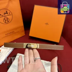 【今日特価】Herm?s レディース エプソムレザーベルト