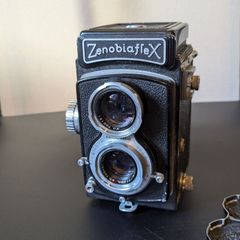 美品・希少品 二眼レフカメラ ZenobiafleX F2 ゼノビア光学 - メルカリ
