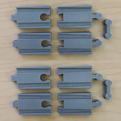 プラレール　木製レール　変換パーツ　２種類×４セット